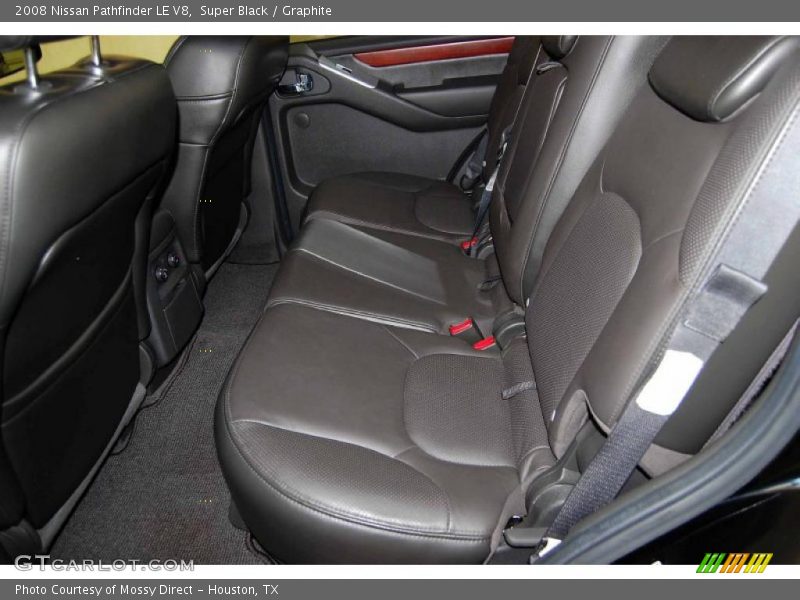 Super Black / Graphite 2008 Nissan Pathfinder LE V8