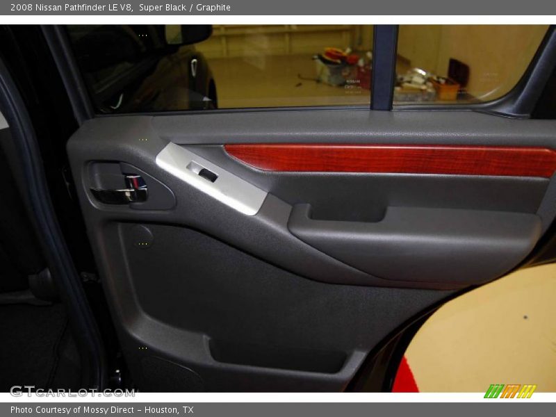 Super Black / Graphite 2008 Nissan Pathfinder LE V8