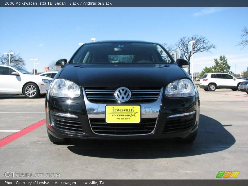 Black / Anthracite Black 2006 Volkswagen Jetta TDI Sedan