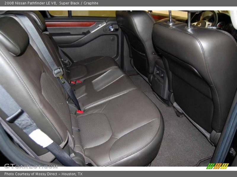 Super Black / Graphite 2008 Nissan Pathfinder LE V8