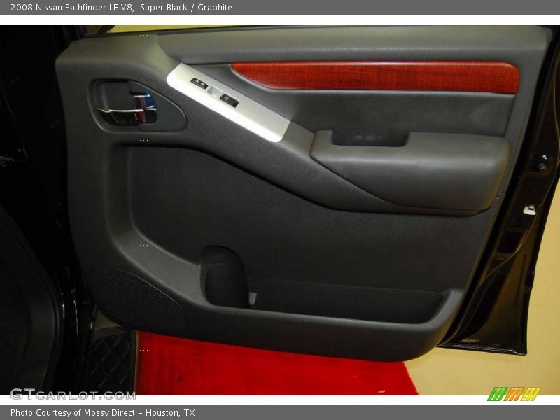 Super Black / Graphite 2008 Nissan Pathfinder LE V8