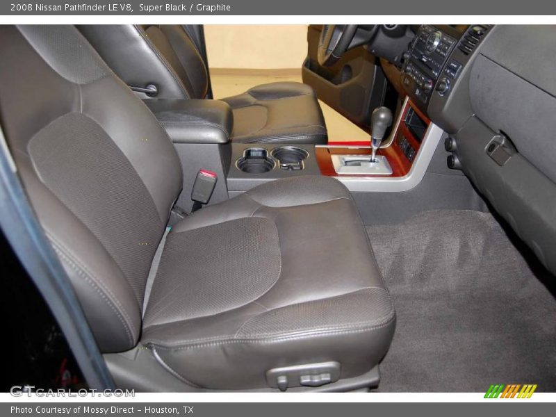 Super Black / Graphite 2008 Nissan Pathfinder LE V8