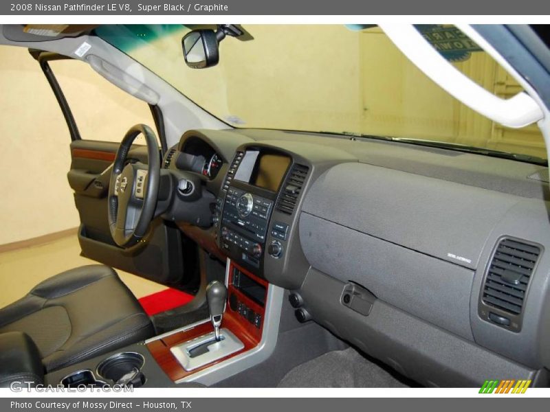 Super Black / Graphite 2008 Nissan Pathfinder LE V8