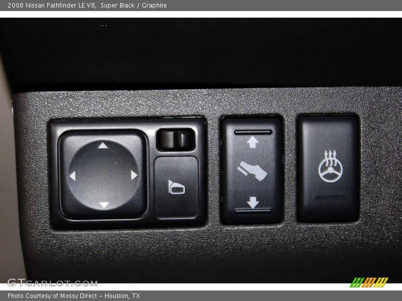 Super Black / Graphite 2008 Nissan Pathfinder LE V8