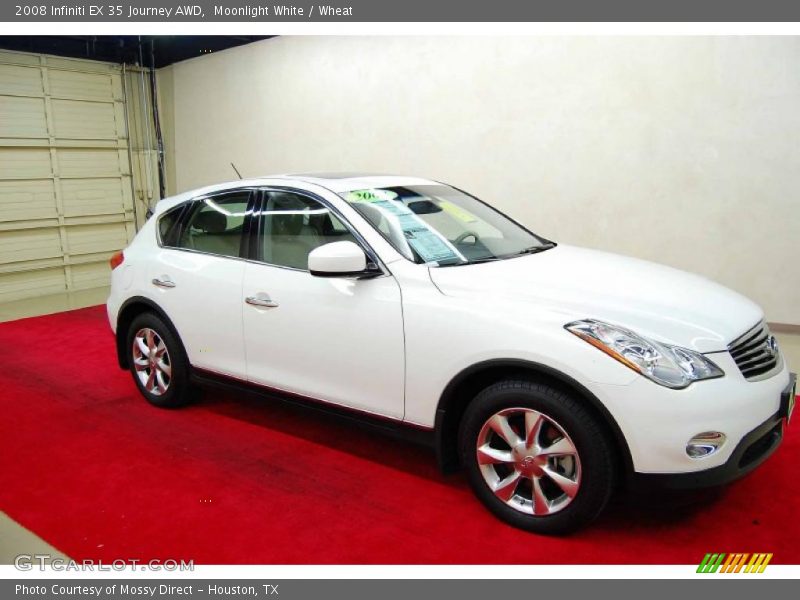 Moonlight White / Wheat 2008 Infiniti EX 35 Journey AWD