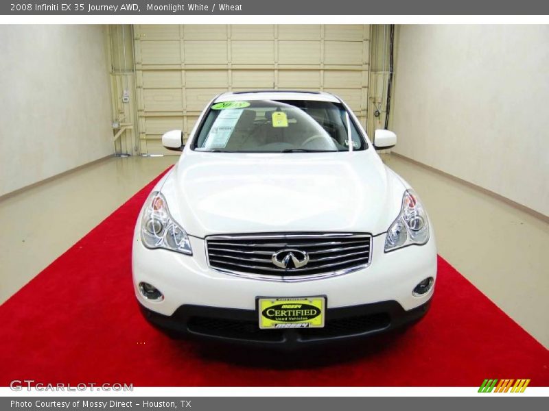 Moonlight White / Wheat 2008 Infiniti EX 35 Journey AWD