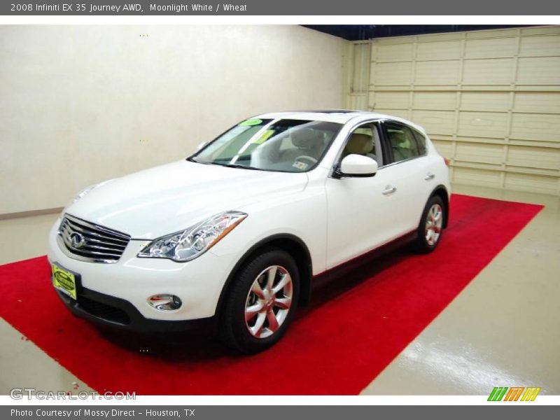 Moonlight White / Wheat 2008 Infiniti EX 35 Journey AWD