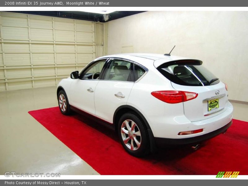 Moonlight White / Wheat 2008 Infiniti EX 35 Journey AWD