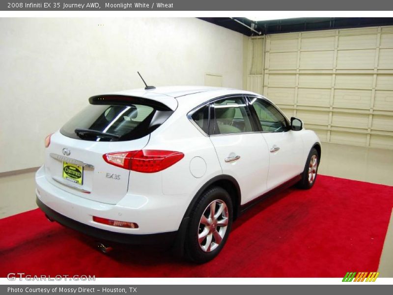 Moonlight White / Wheat 2008 Infiniti EX 35 Journey AWD