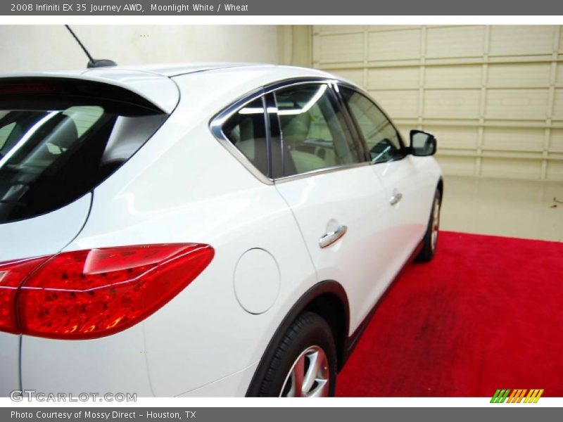 Moonlight White / Wheat 2008 Infiniti EX 35 Journey AWD