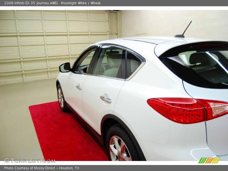 Moonlight White / Wheat 2008 Infiniti EX 35 Journey AWD