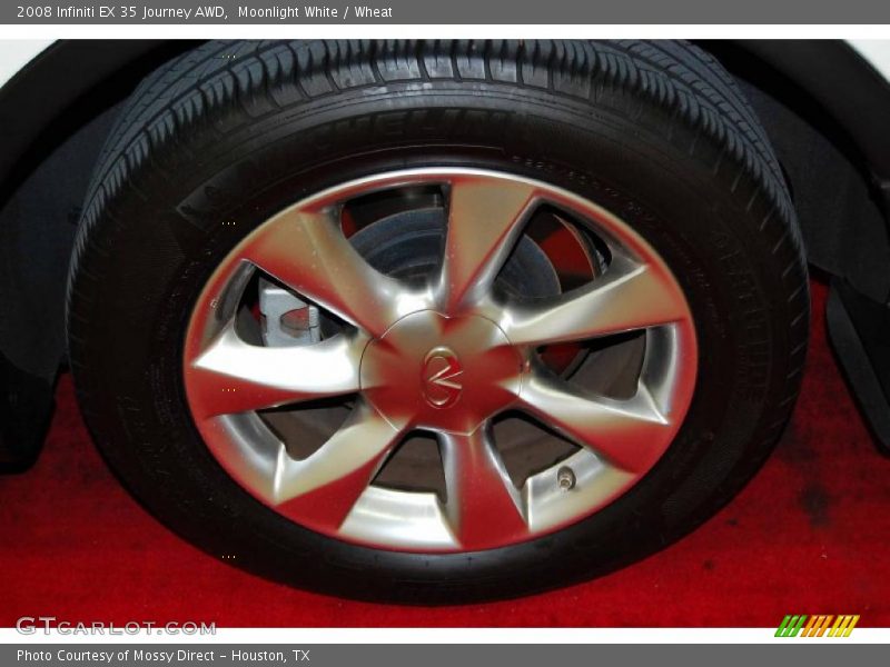 Moonlight White / Wheat 2008 Infiniti EX 35 Journey AWD