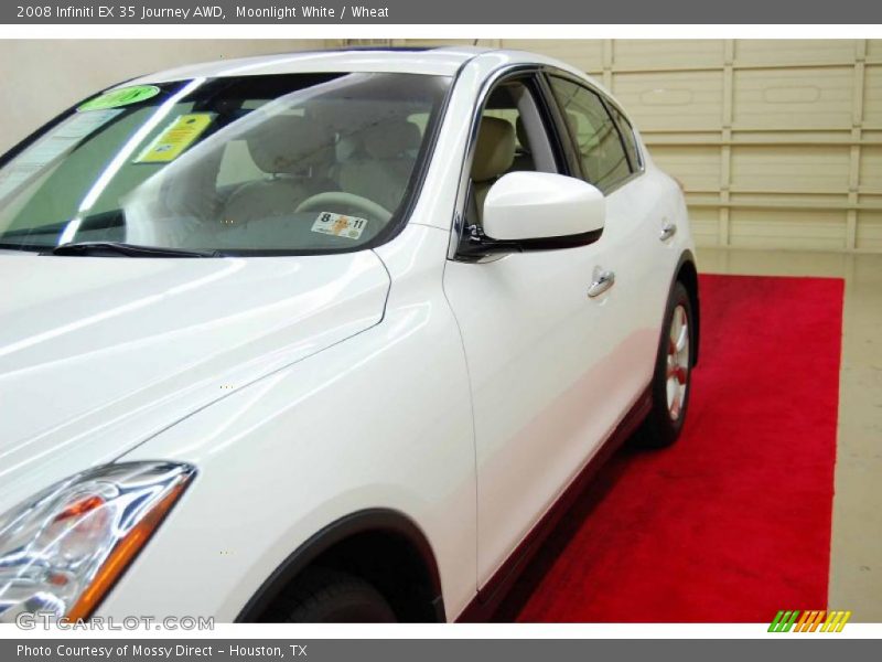 Moonlight White / Wheat 2008 Infiniti EX 35 Journey AWD