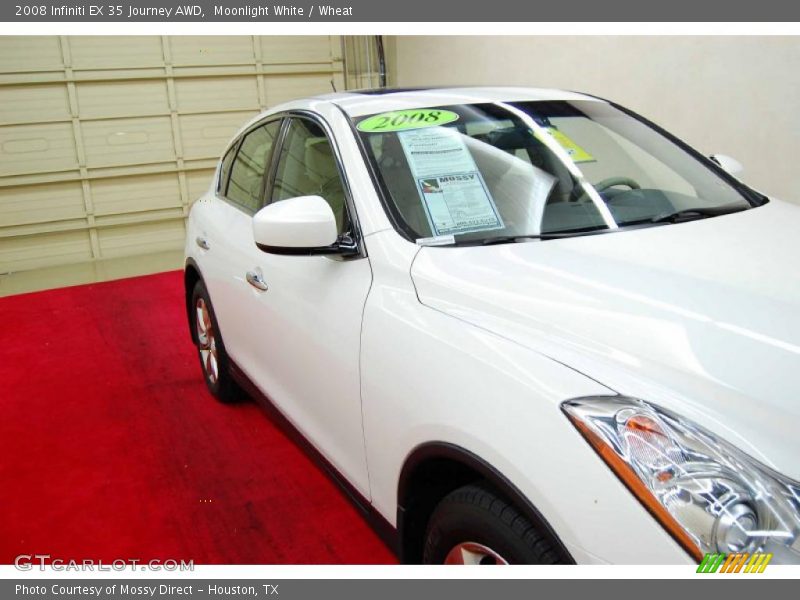 Moonlight White / Wheat 2008 Infiniti EX 35 Journey AWD