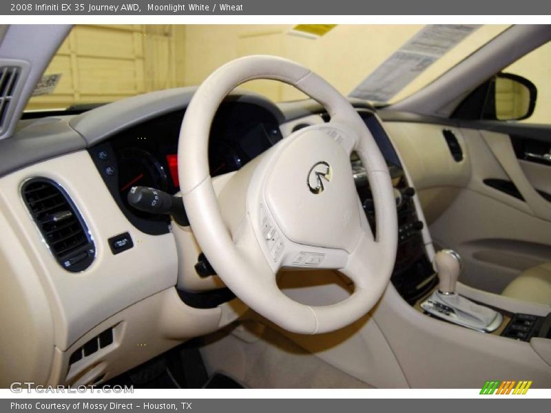 Moonlight White / Wheat 2008 Infiniti EX 35 Journey AWD