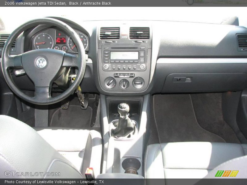 Black / Anthracite Black 2006 Volkswagen Jetta TDI Sedan