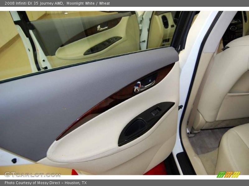 Moonlight White / Wheat 2008 Infiniti EX 35 Journey AWD