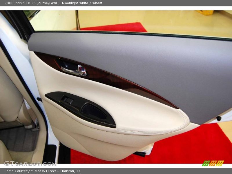 Moonlight White / Wheat 2008 Infiniti EX 35 Journey AWD