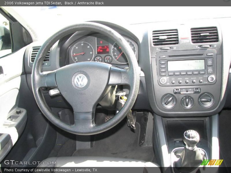 Black / Anthracite Black 2006 Volkswagen Jetta TDI Sedan