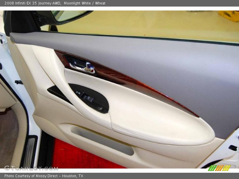 Moonlight White / Wheat 2008 Infiniti EX 35 Journey AWD