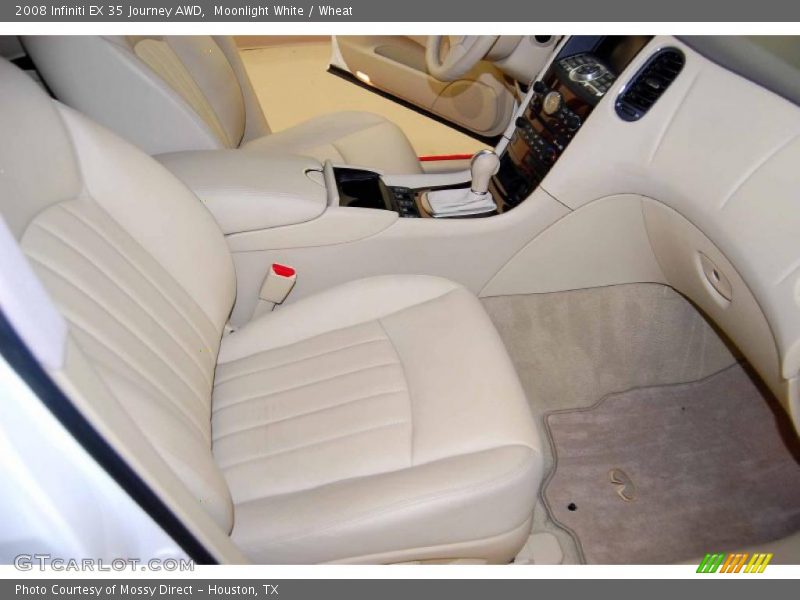 Moonlight White / Wheat 2008 Infiniti EX 35 Journey AWD