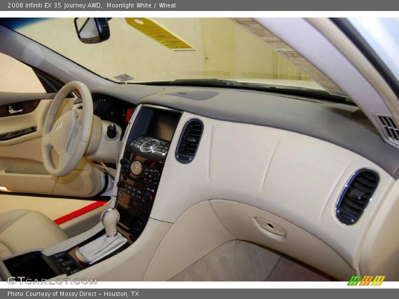 Moonlight White / Wheat 2008 Infiniti EX 35 Journey AWD
