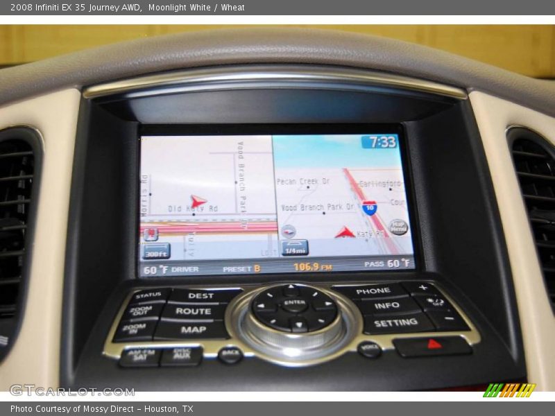Moonlight White / Wheat 2008 Infiniti EX 35 Journey AWD