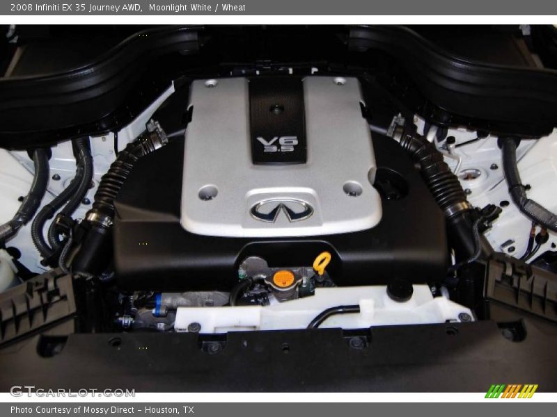 Moonlight White / Wheat 2008 Infiniti EX 35 Journey AWD