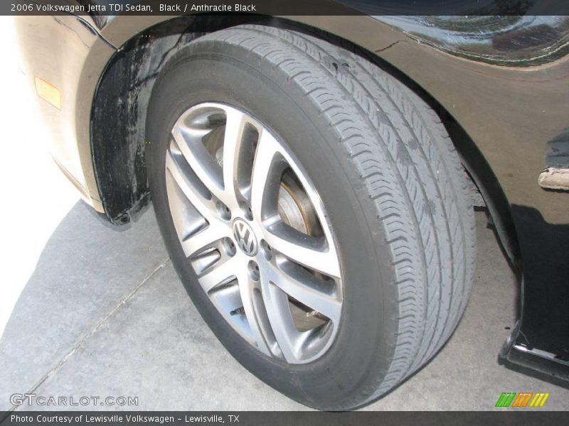 Black / Anthracite Black 2006 Volkswagen Jetta TDI Sedan