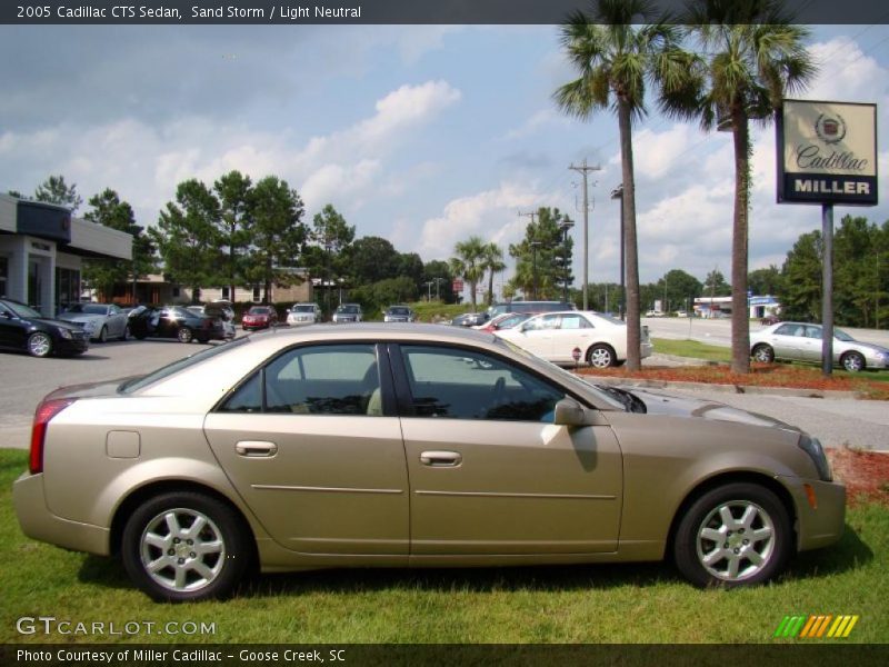 Sand Storm / Light Neutral 2005 Cadillac CTS Sedan