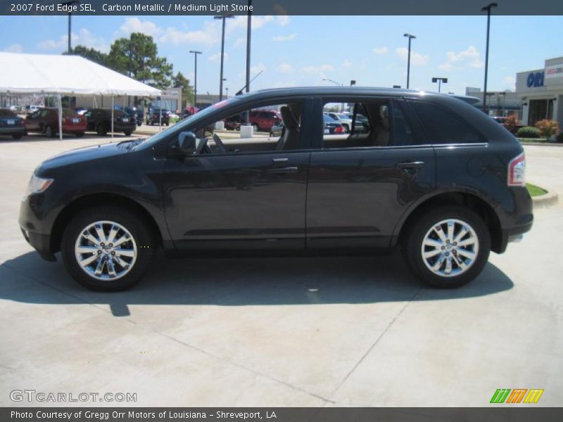 Carbon Metallic / Medium Light Stone 2007 Ford Edge SEL