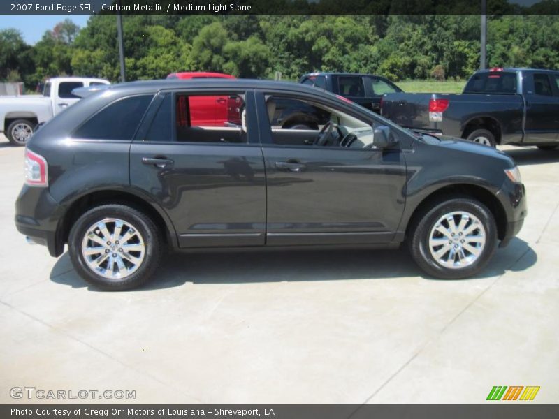 Carbon Metallic / Medium Light Stone 2007 Ford Edge SEL