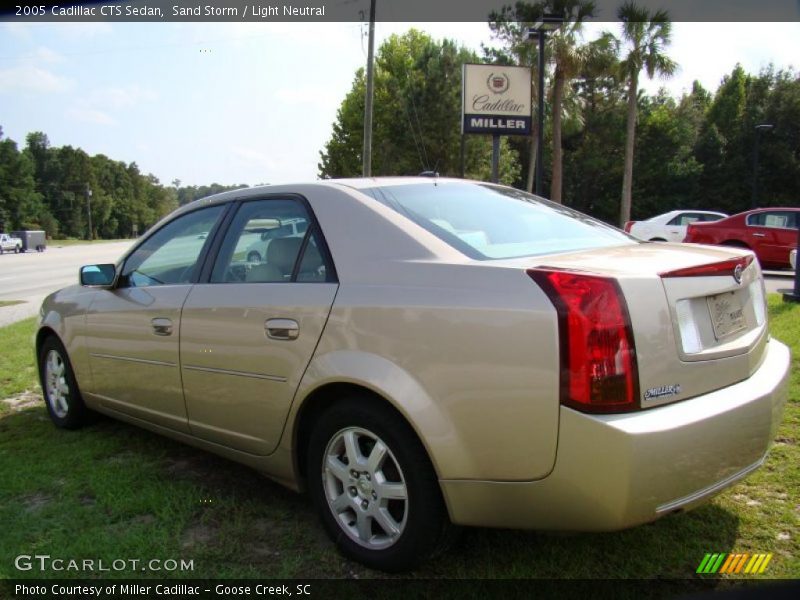 Sand Storm / Light Neutral 2005 Cadillac CTS Sedan