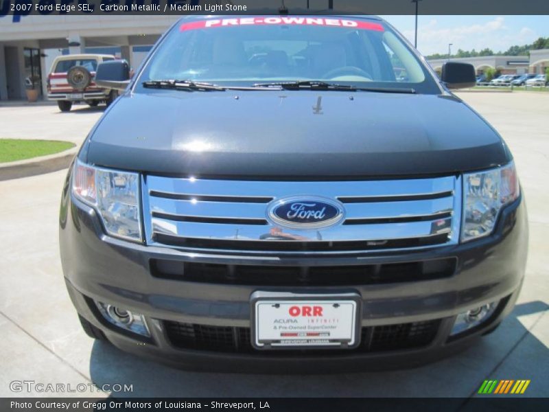Carbon Metallic / Medium Light Stone 2007 Ford Edge SEL