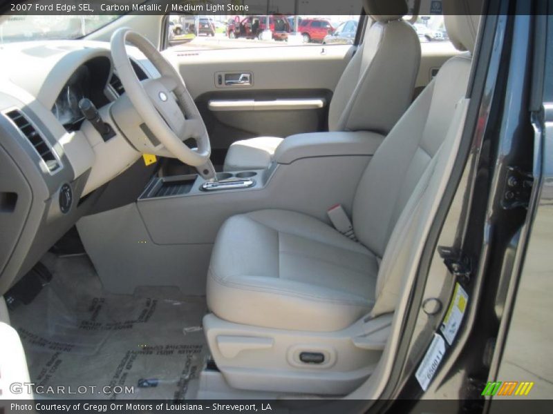 Carbon Metallic / Medium Light Stone 2007 Ford Edge SEL