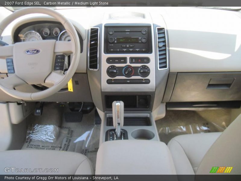 Carbon Metallic / Medium Light Stone 2007 Ford Edge SEL