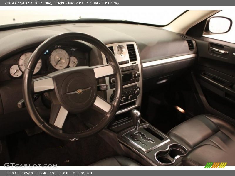 Bright Silver Metallic / Dark Slate Gray 2009 Chrysler 300 Touring