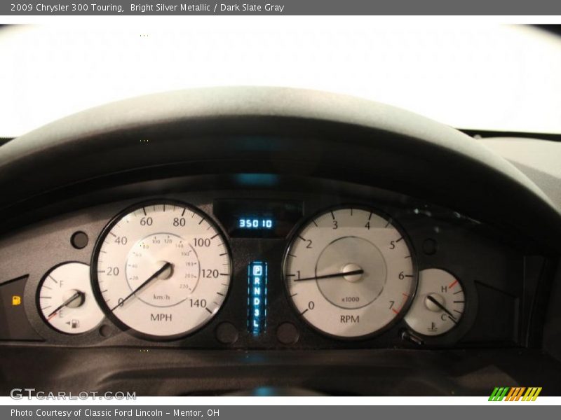 Bright Silver Metallic / Dark Slate Gray 2009 Chrysler 300 Touring
