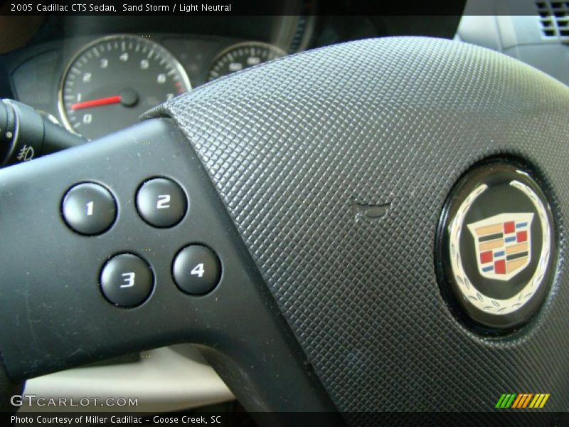 Sand Storm / Light Neutral 2005 Cadillac CTS Sedan