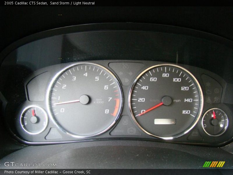 Sand Storm / Light Neutral 2005 Cadillac CTS Sedan