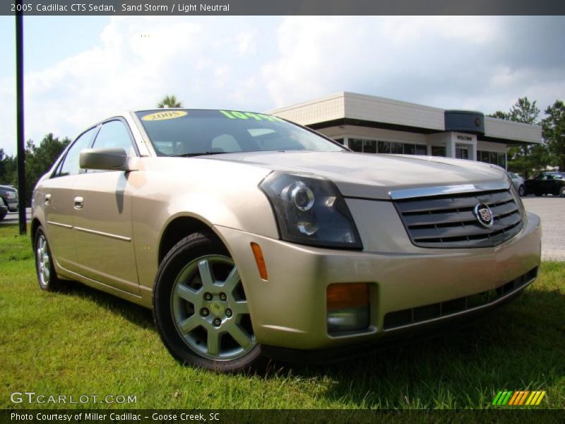 Sand Storm / Light Neutral 2005 Cadillac CTS Sedan