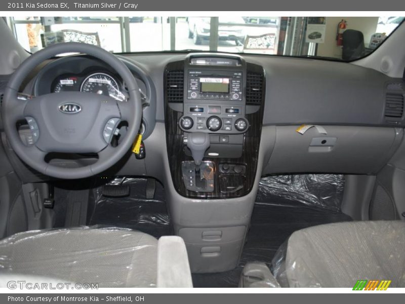 Titanium Silver / Gray 2011 Kia Sedona EX