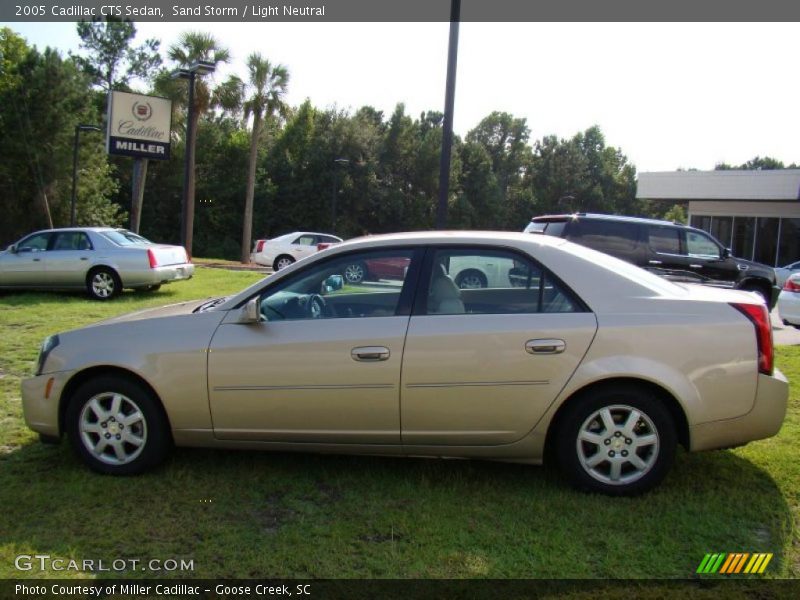 Sand Storm / Light Neutral 2005 Cadillac CTS Sedan