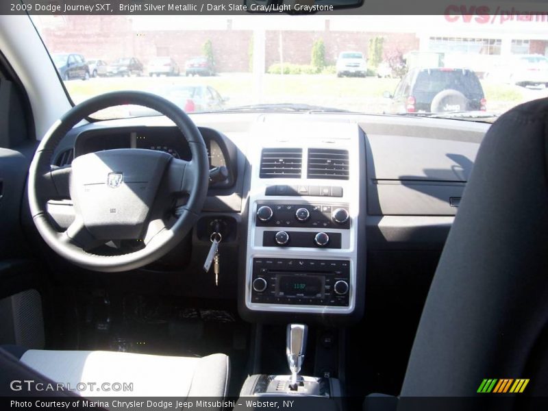 Bright Silver Metallic / Dark Slate Gray/Light Graystone 2009 Dodge Journey SXT