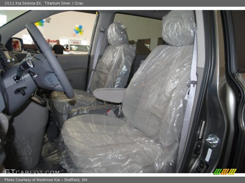 Titanium Silver / Gray 2011 Kia Sedona EX