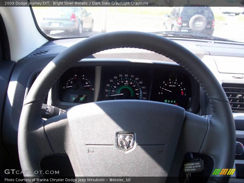 Bright Silver Metallic / Dark Slate Gray/Light Graystone 2009 Dodge Journey SXT