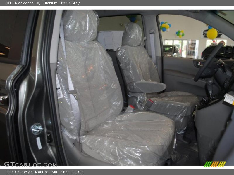 Titanium Silver / Gray 2011 Kia Sedona EX