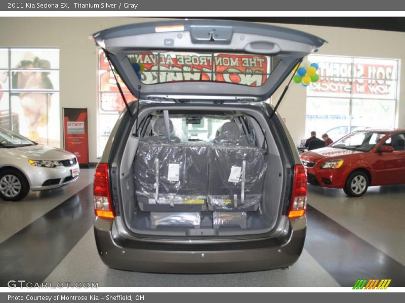 Titanium Silver / Gray 2011 Kia Sedona EX
