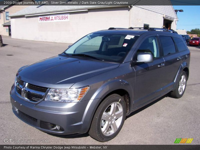Silver Steel Metallic / Dark Slate Gray/Light Graystone 2009 Dodge Journey R/T AWD