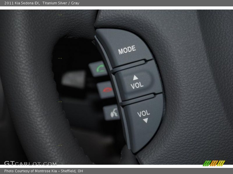 Titanium Silver / Gray 2011 Kia Sedona EX